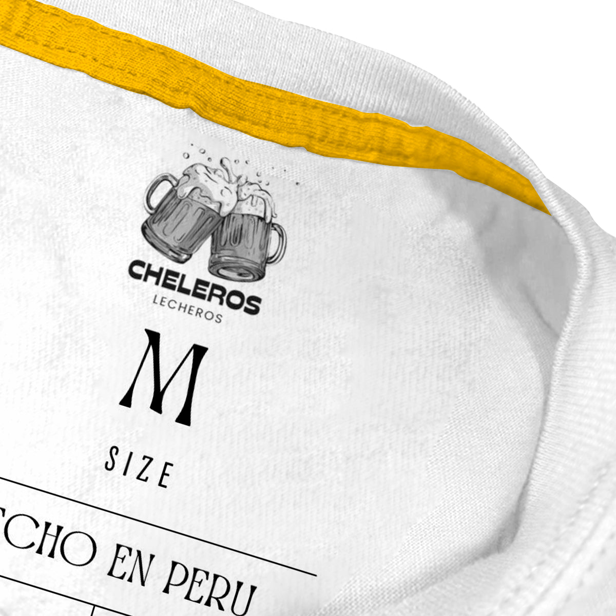 Polo Chelero Lechero Clasico Blanco