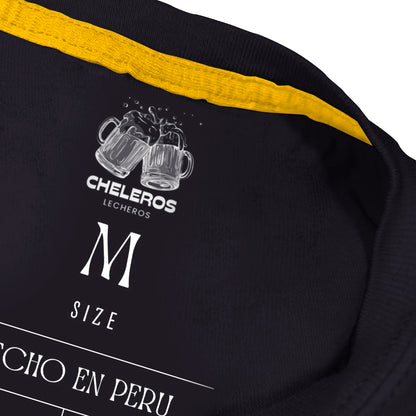 Polo Chelero Lechero Clasico Negro